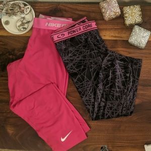 Niki Pro and Power Core Capri Leggings Bundle